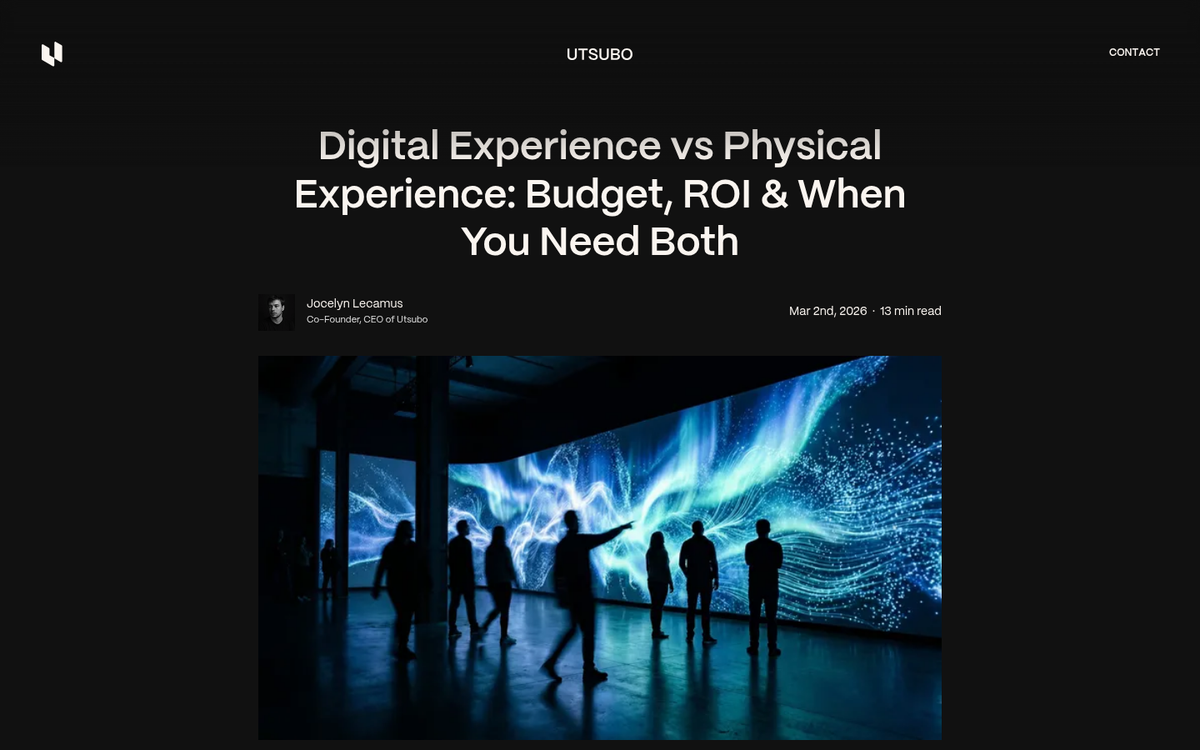 Physical products displayed for online shopping