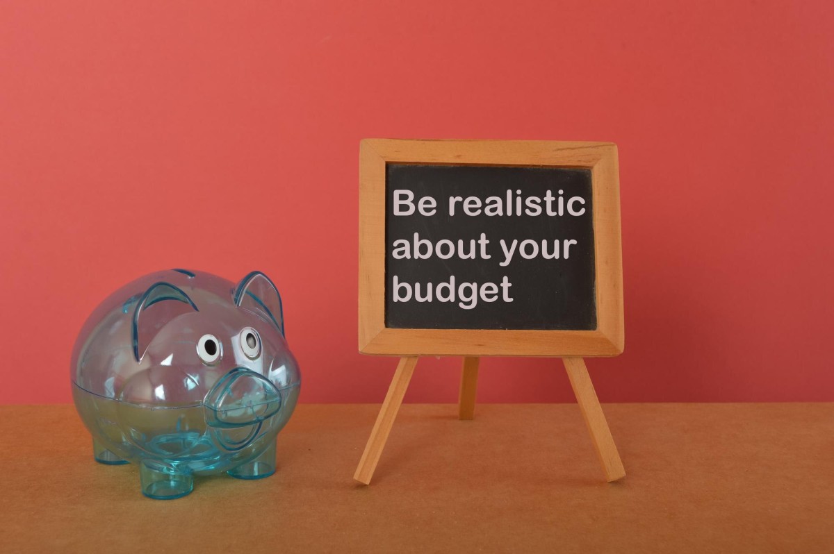 Budget gauge showing limited spending capacity