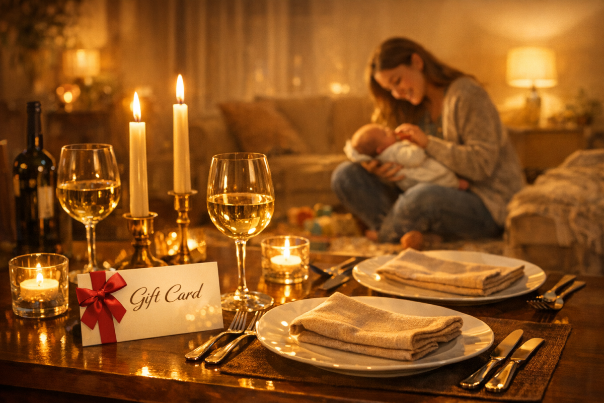 Person receiving bonus service upgrade digitally