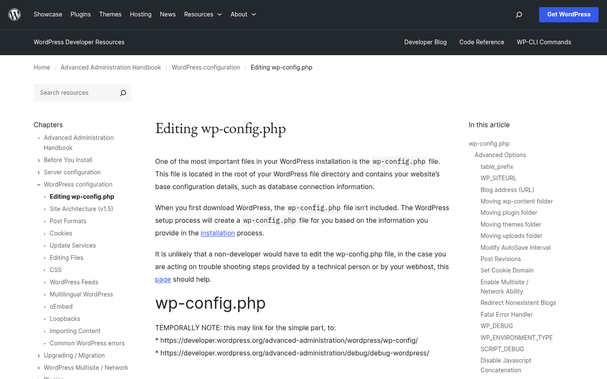 WordPress post revisions settings configuration screen