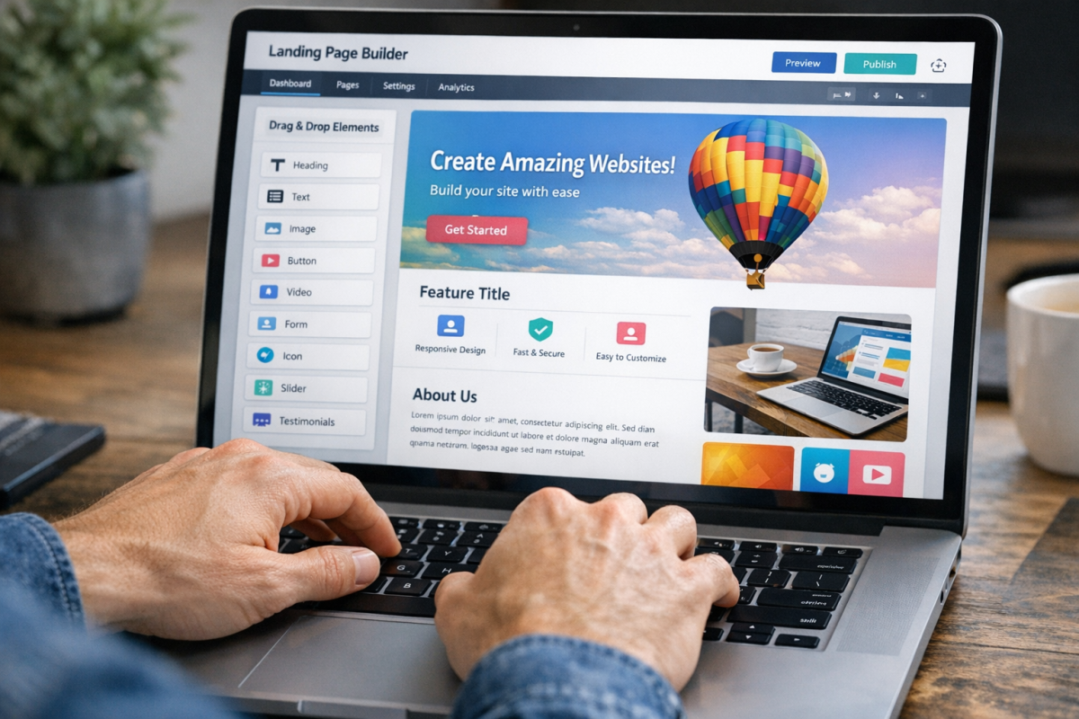 Landing page creation tutorial step-by-step guide
