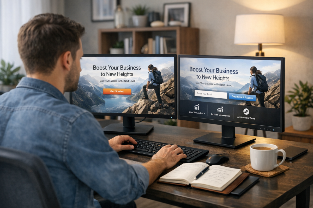 Advanced options settings panel configuration screen