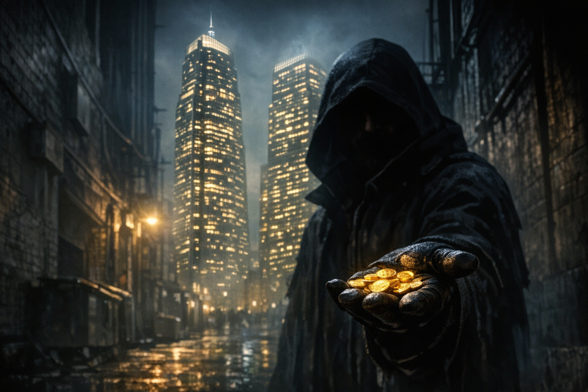 Warning sign blocking paid submission services