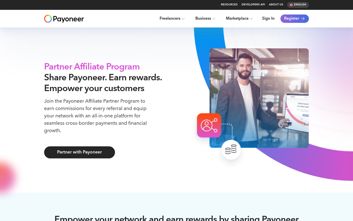 Payoneer payment withdrawal settings interface