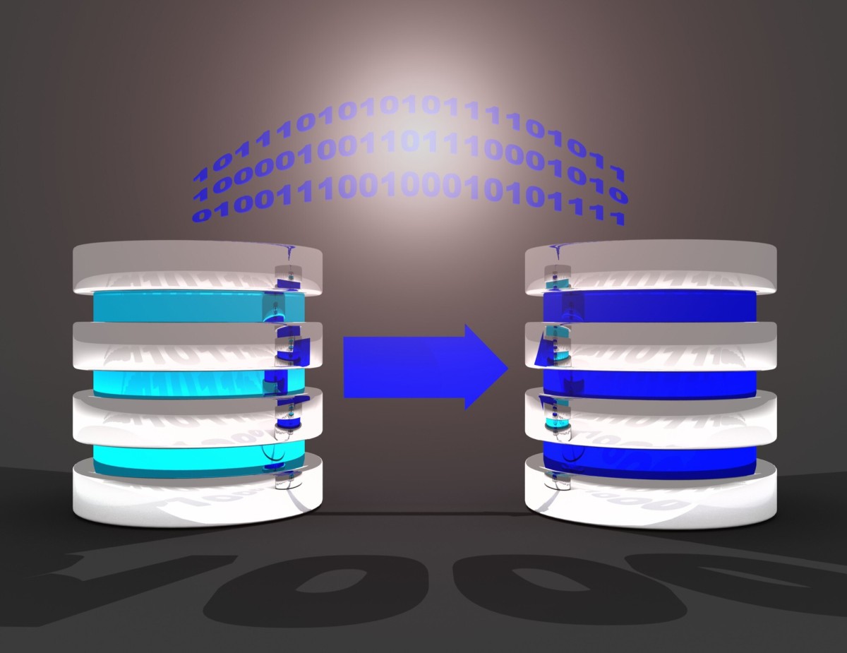 Multiple servers sharing network resources diagram