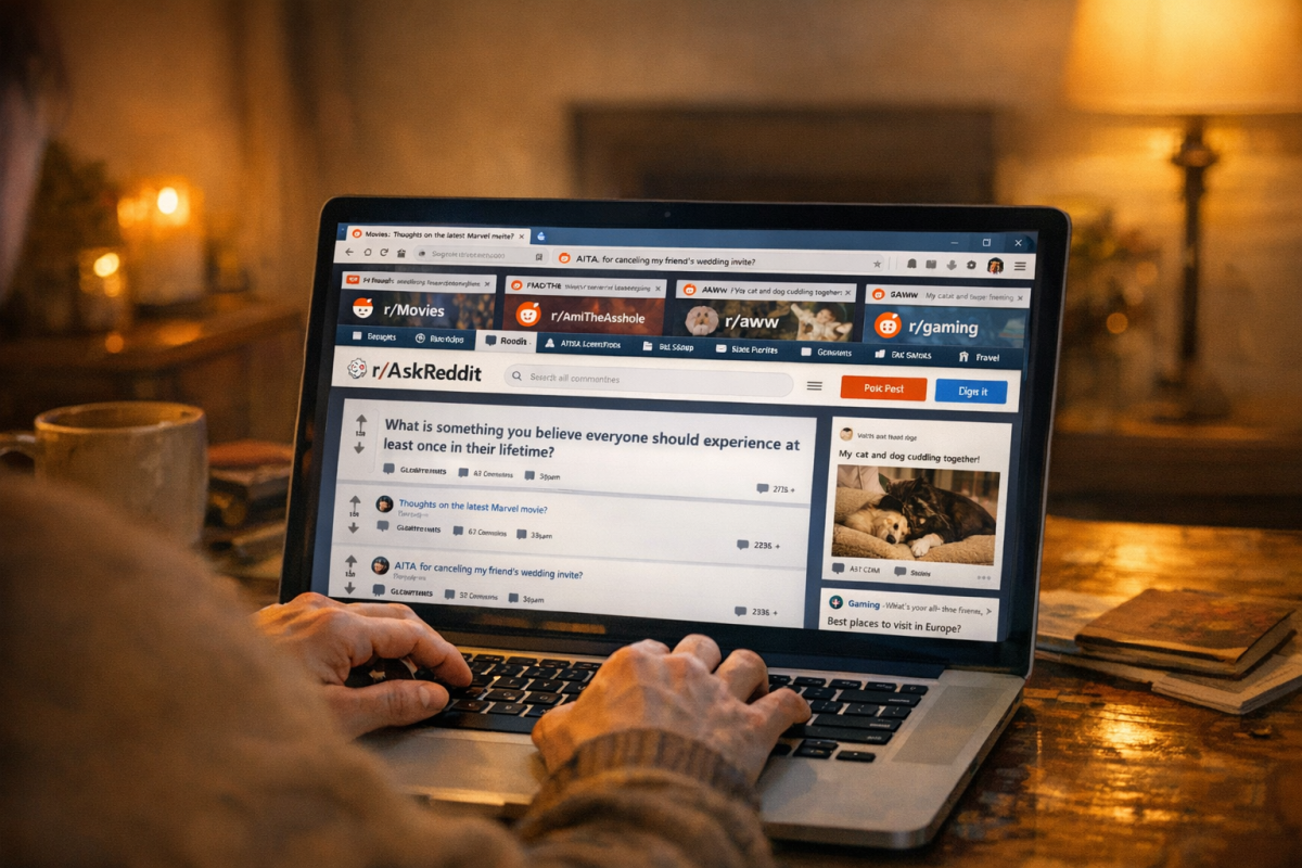 Reddit logo on white background