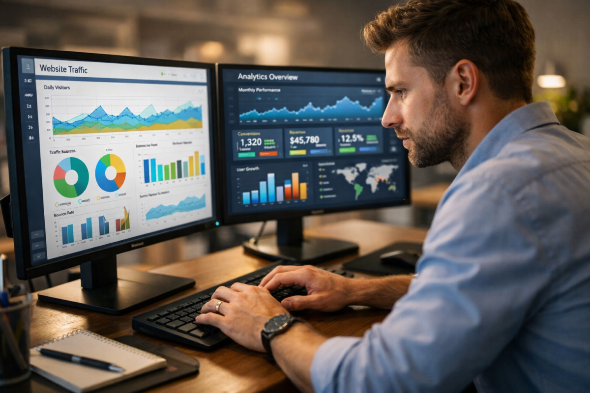 GA4 dashboard showing direct traffic fixes