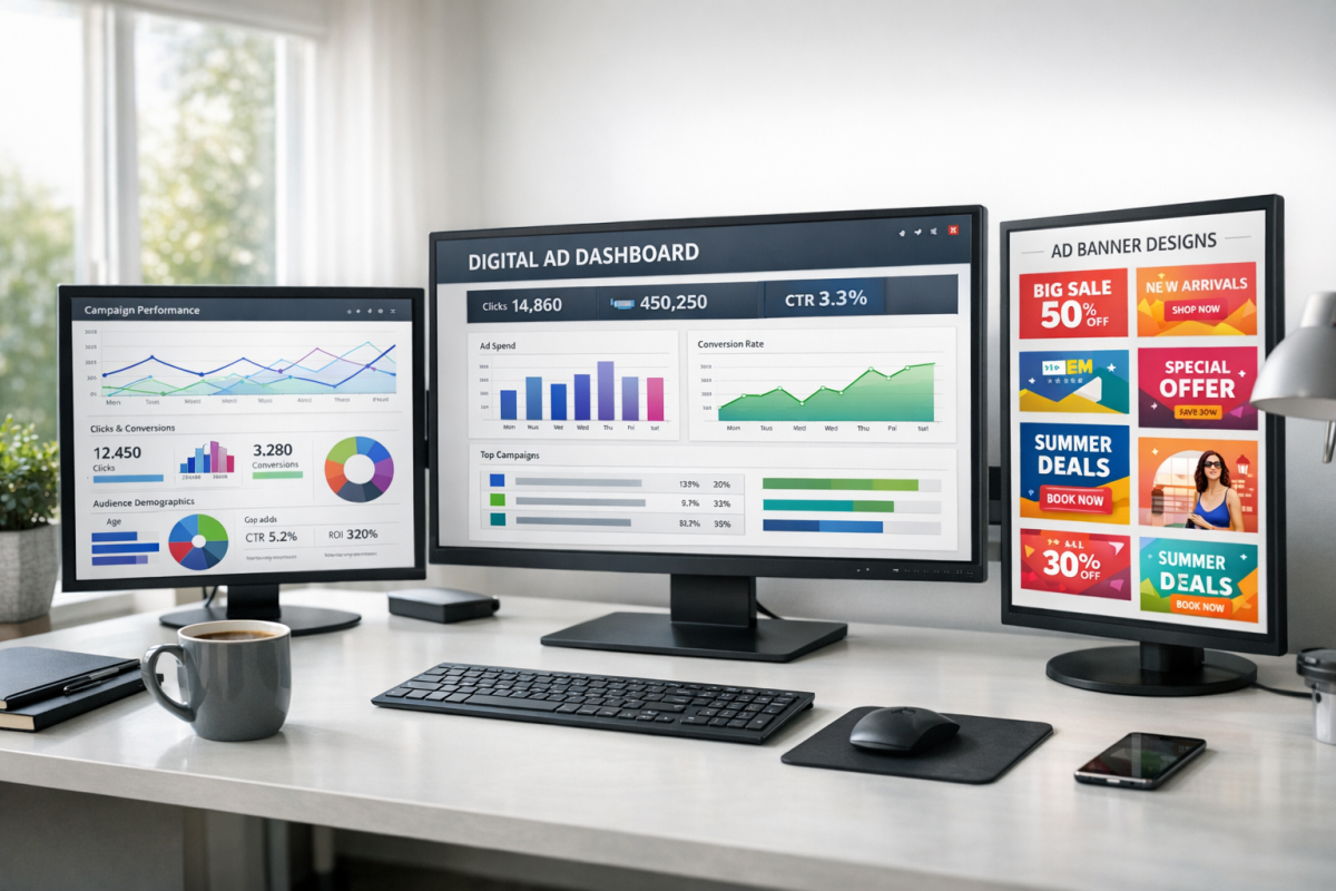 Third party ad rotation software options