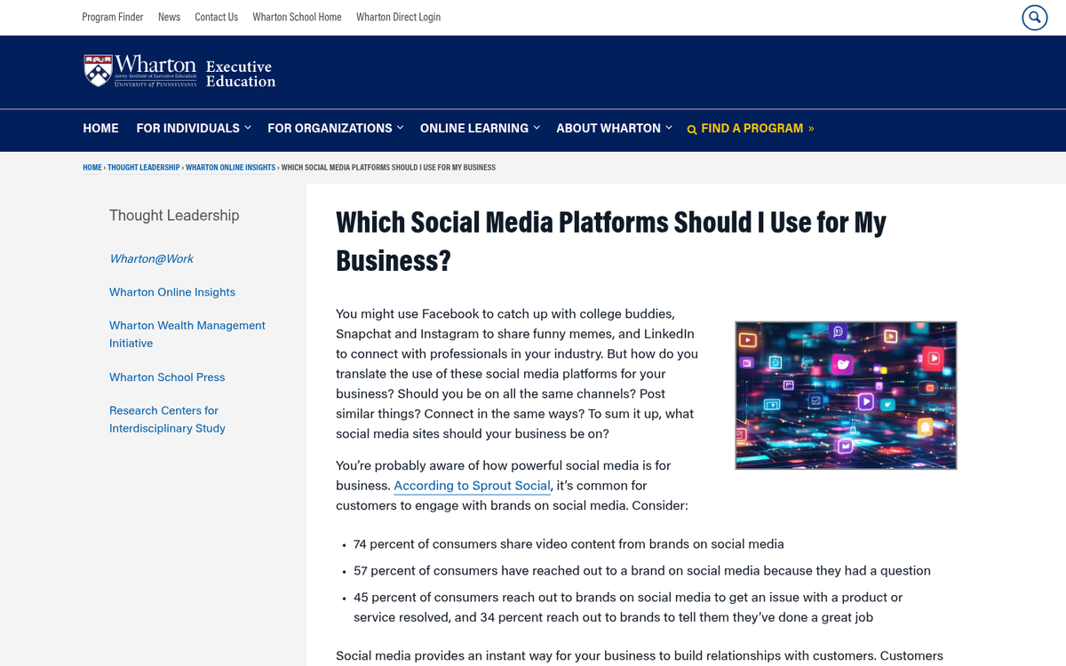 Social media apps on a smartphone screen