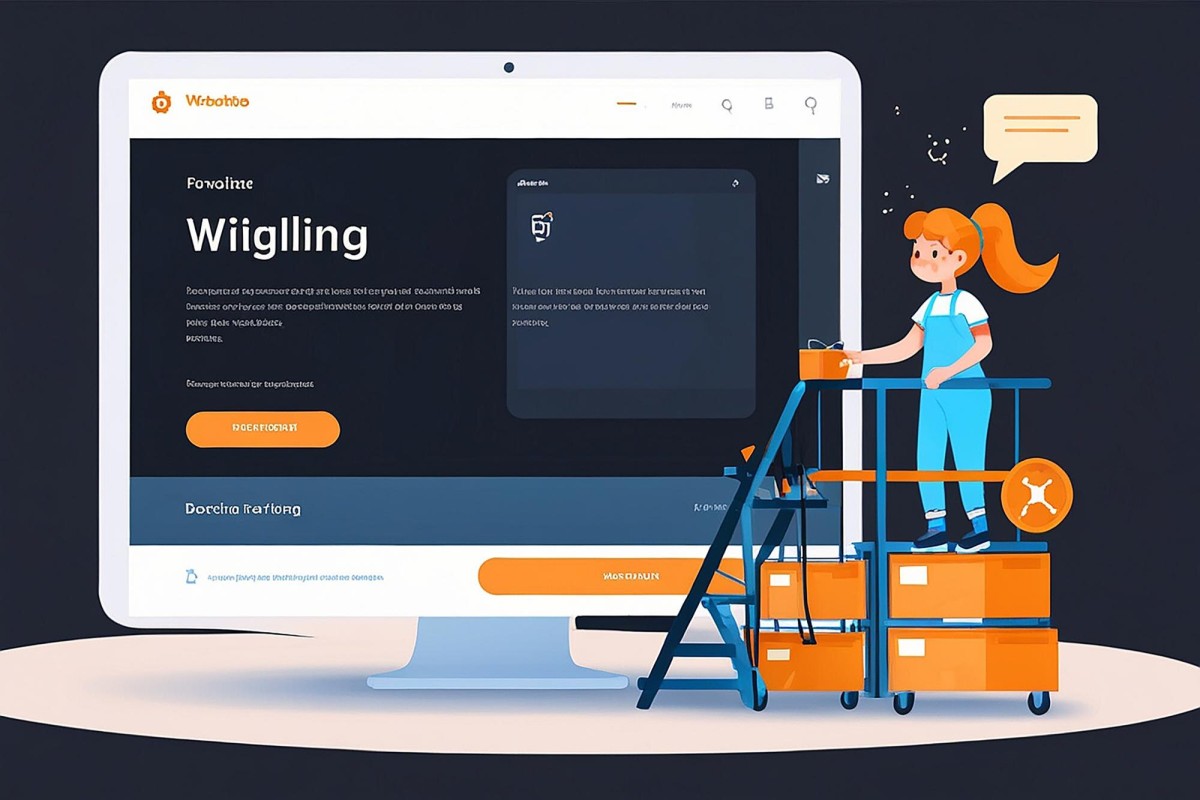WordPress landing page builder interface screenshot