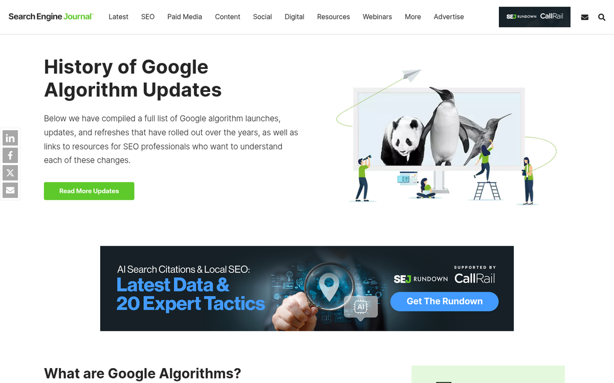 Narrow focus on single keyword ranking chart