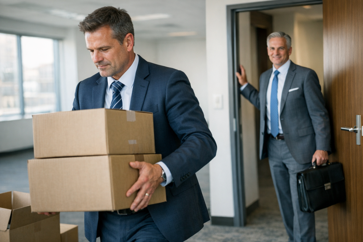 Person moving website links to new destination