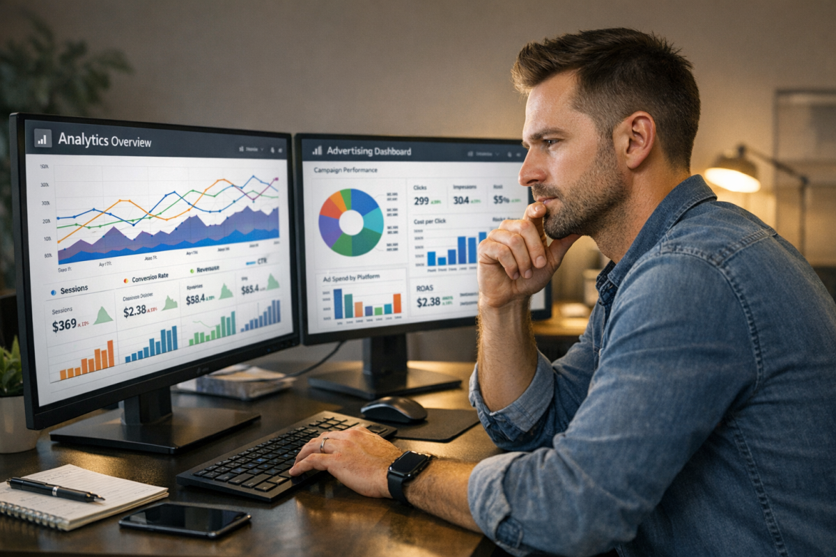 Graph showing CPA bid impact on conversions