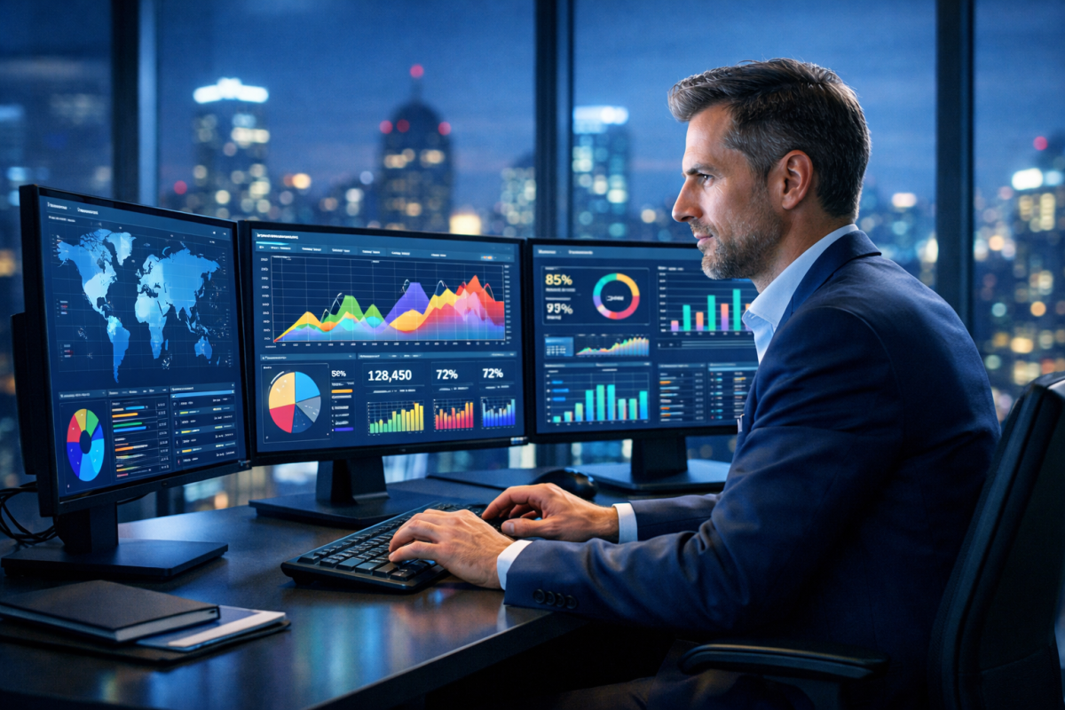 Graph showing target CPA bidding performance gains