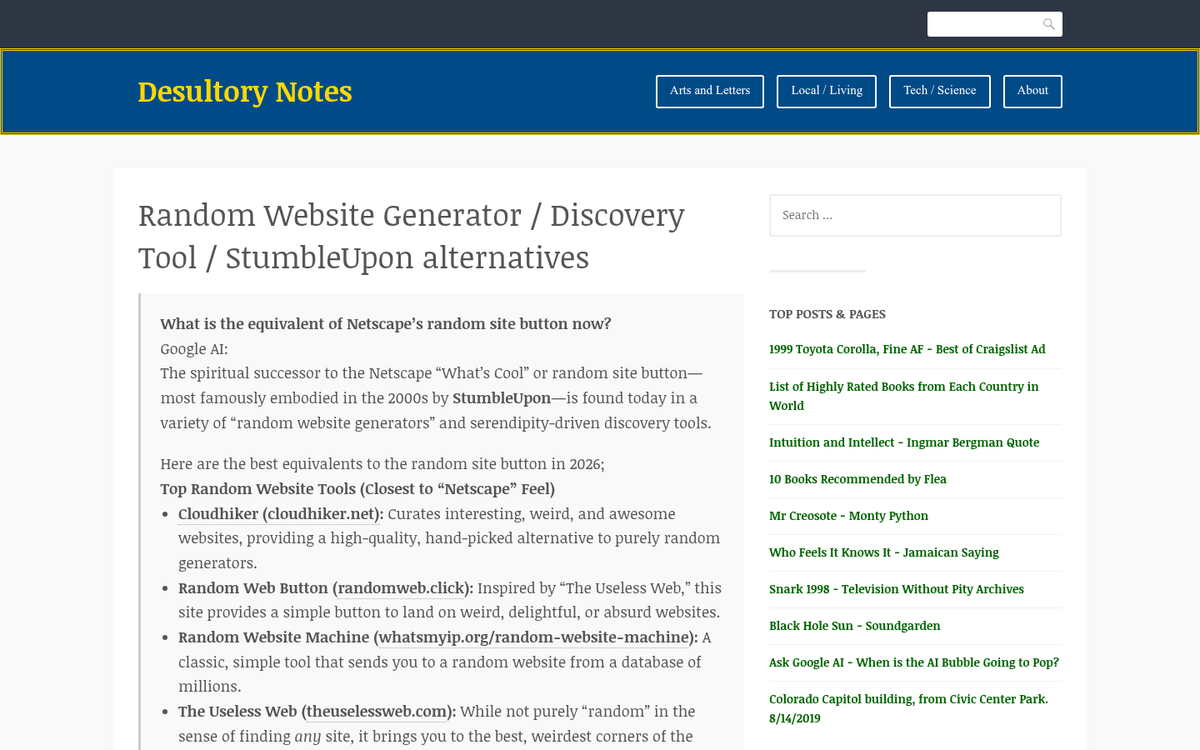 Mix social discovery platform homepage screenshot