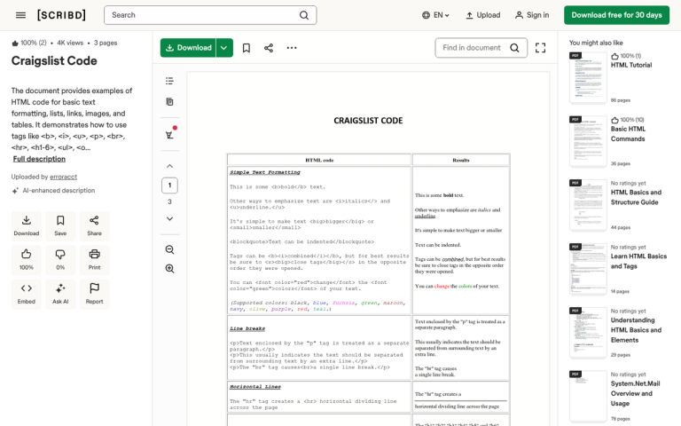 Craigslist website homepage screenshot