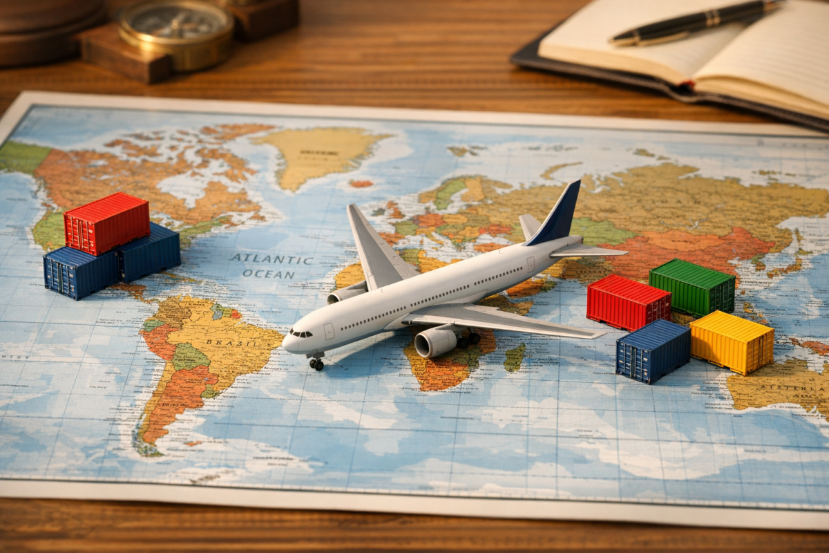 Map showing wholesaler geographic location