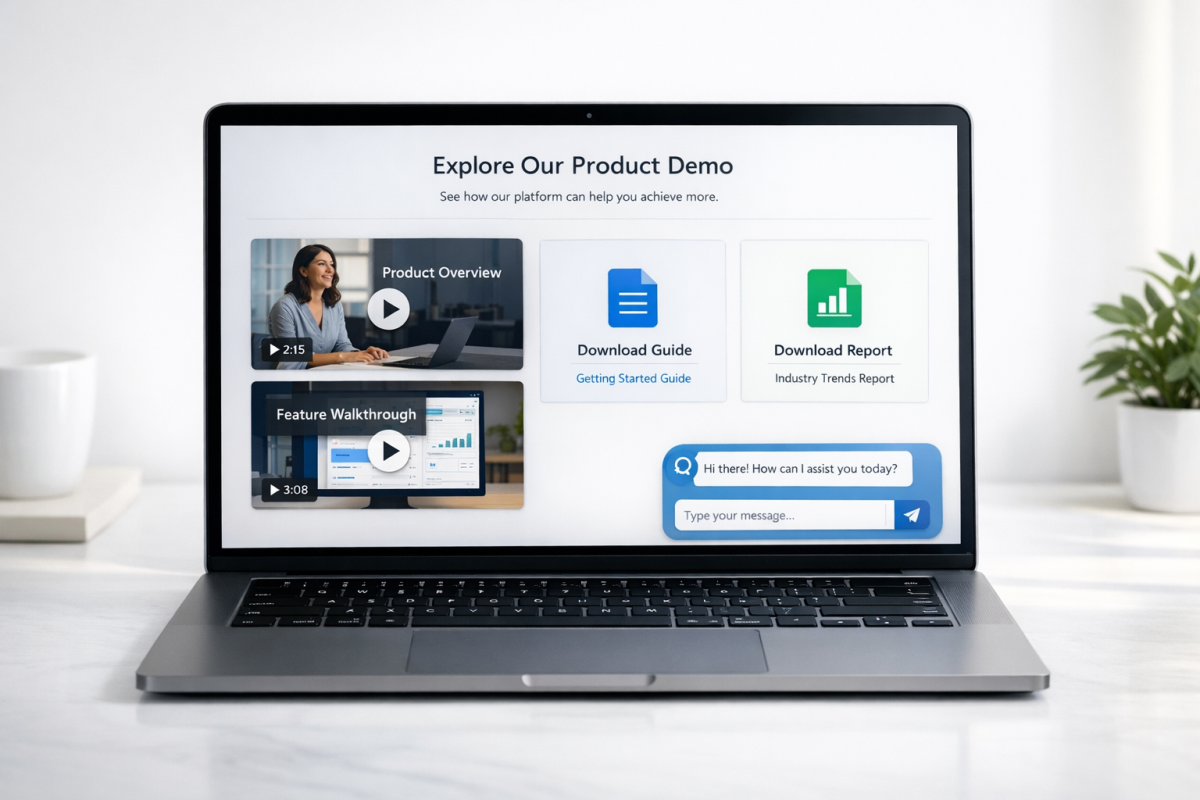 Informational package materials for internet leads