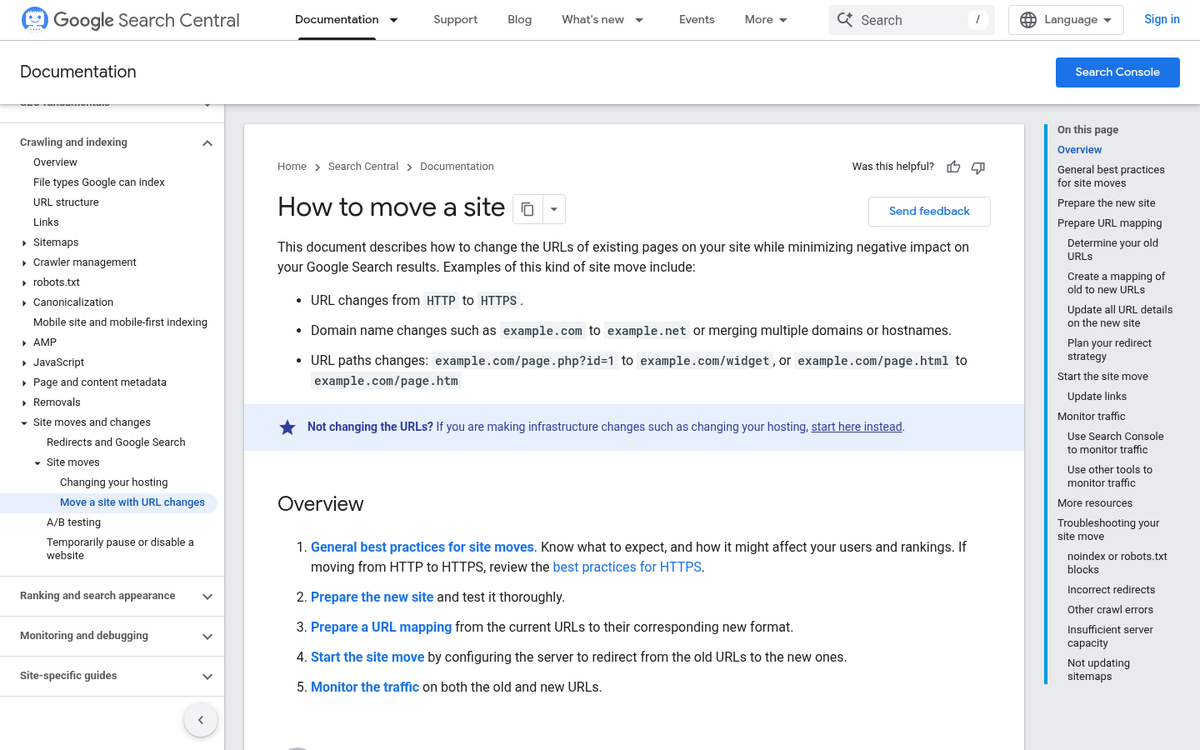 Website showing domain name redirect warning