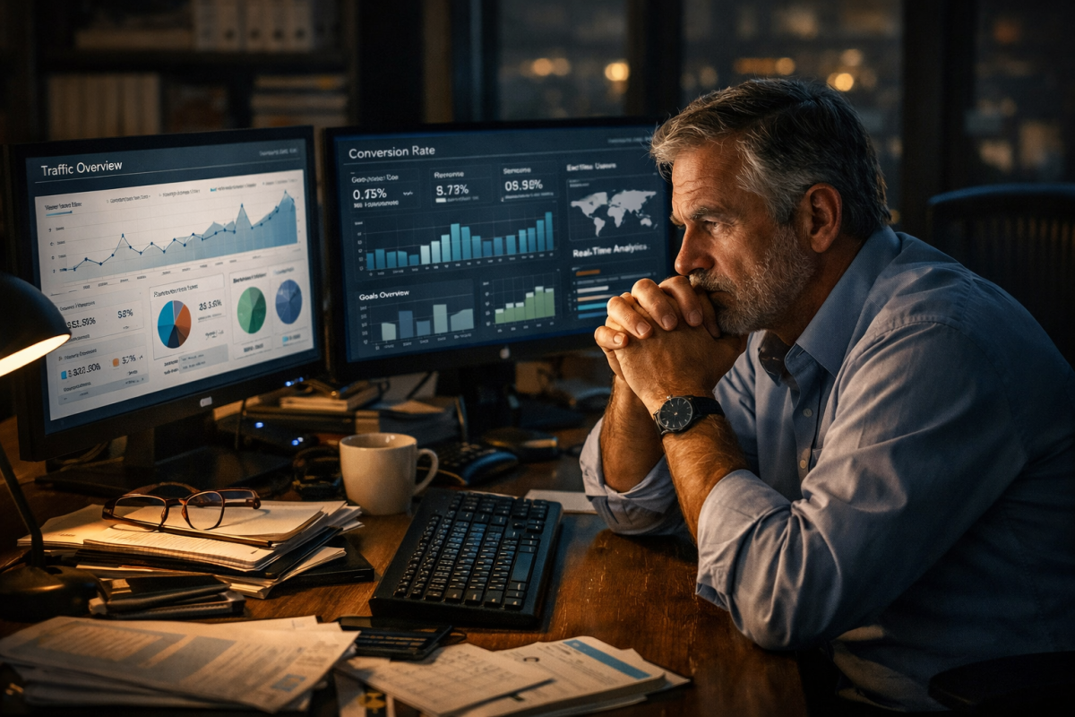 Person ignoring warning signs and proceeding anyway