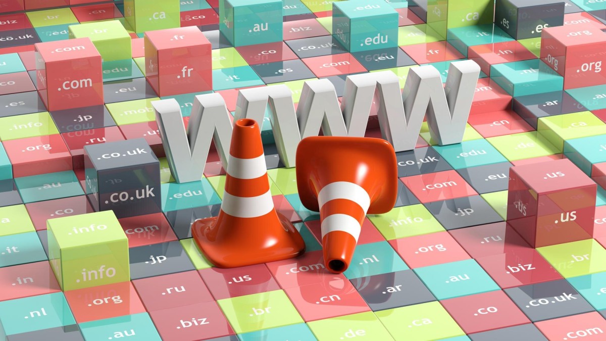 Person browsing website on laptop screen