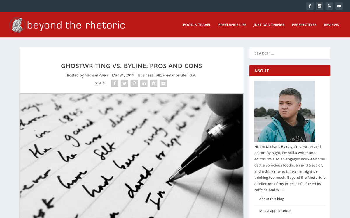 Writer credits pricing table screenshot