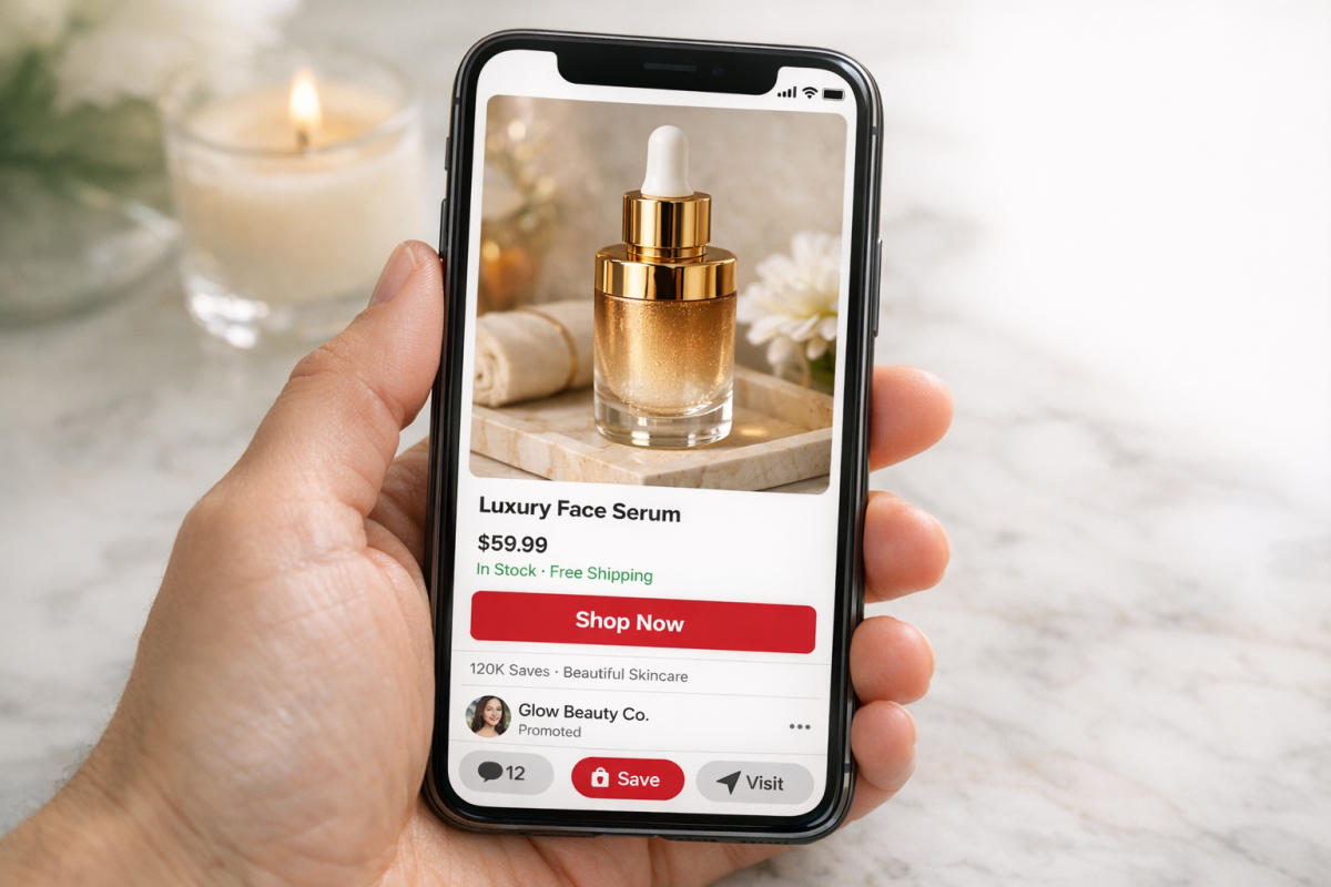 Pinterest Rich Pins displaying enhanced product details
