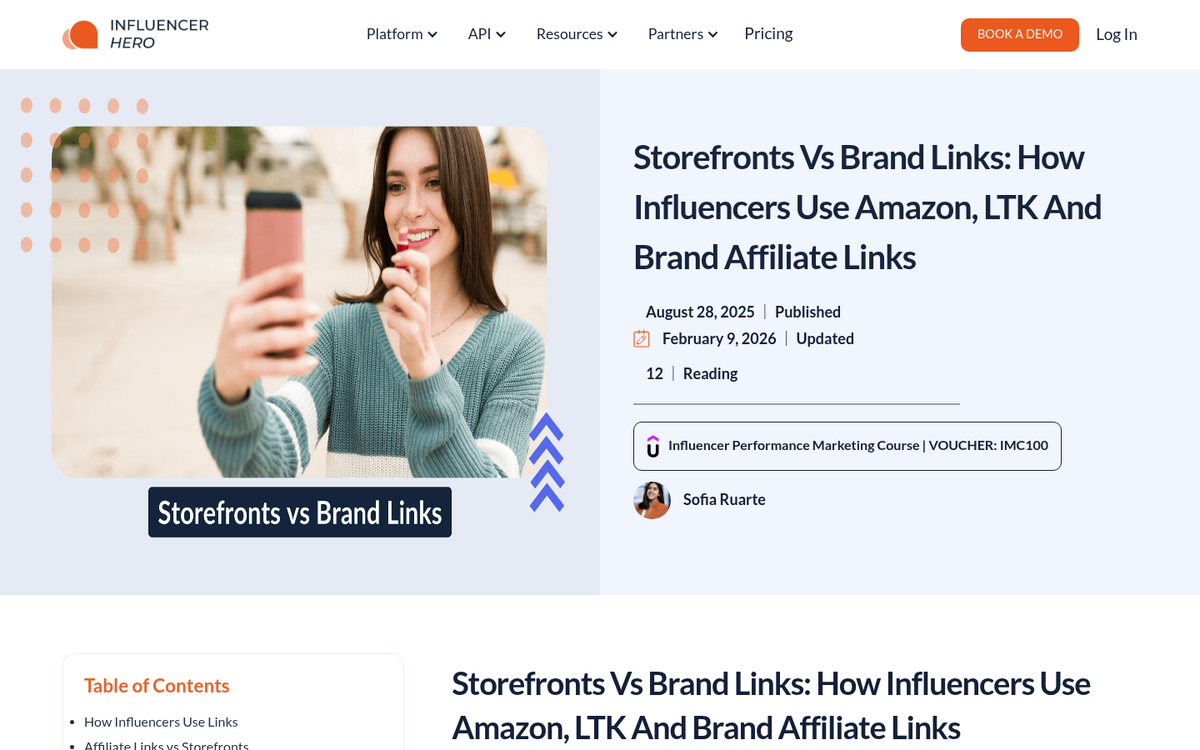 Website screenshot resembling an online retail store