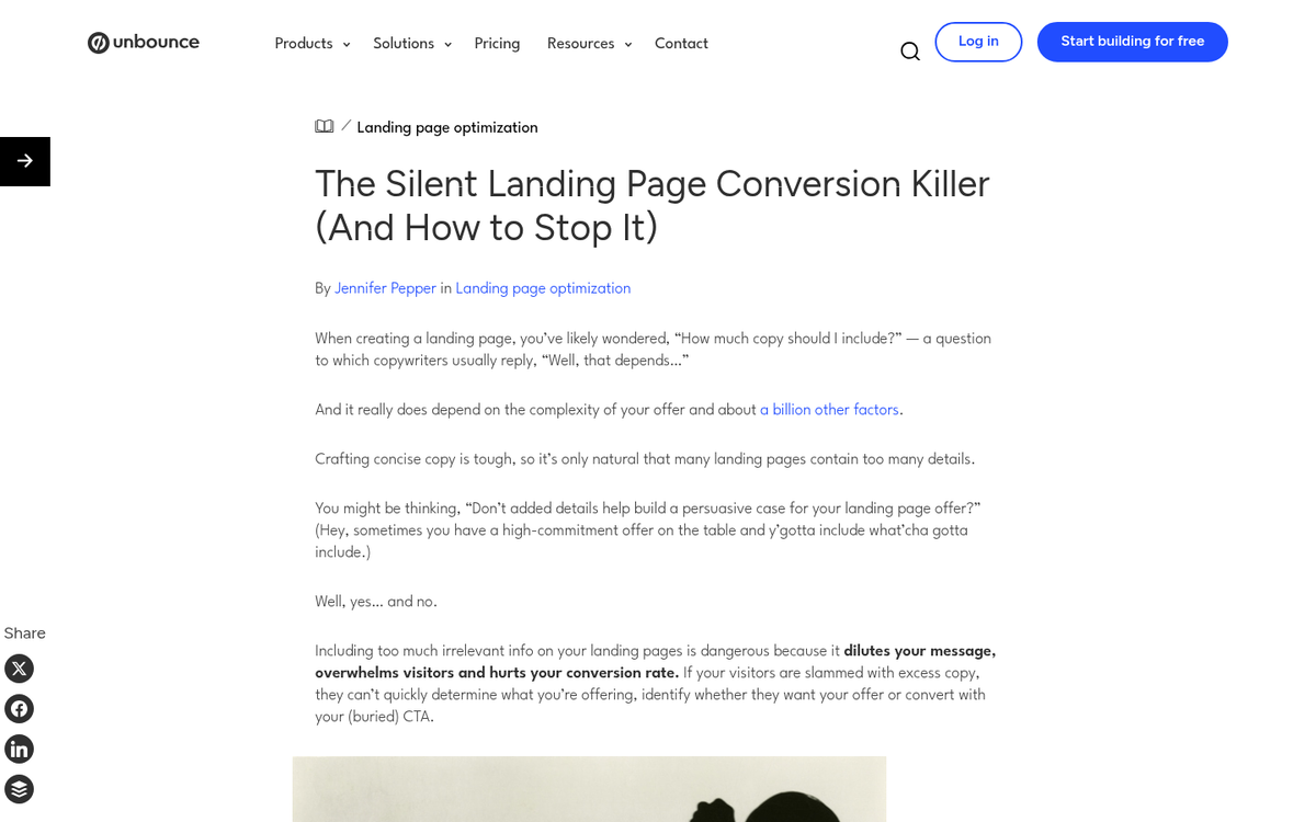 Overwhelming website with cluttered navigation options