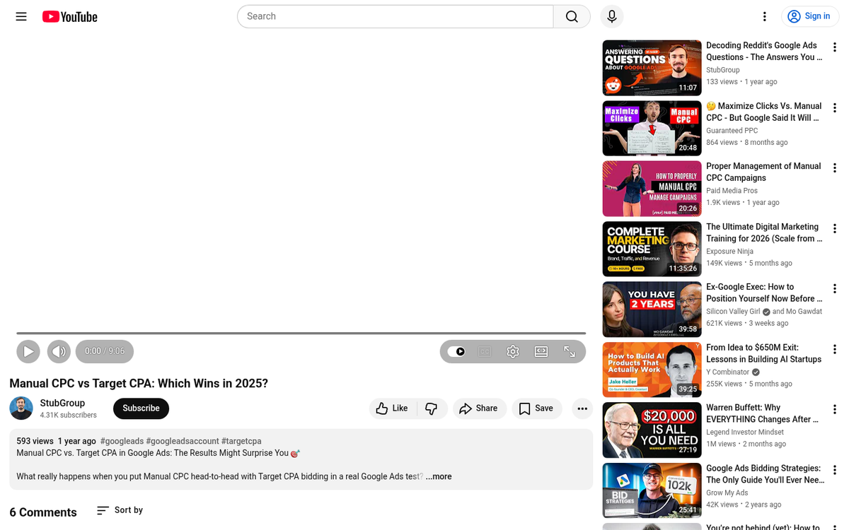 Google Ads bidding strategy definitions overview