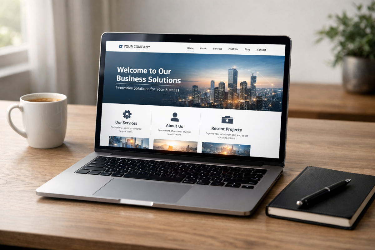 Person analyzing landing page conversion data