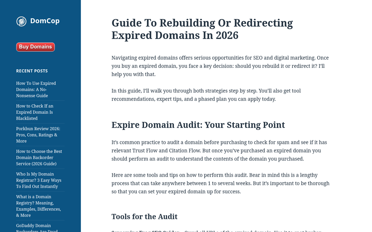 Website redesign before and after comparison