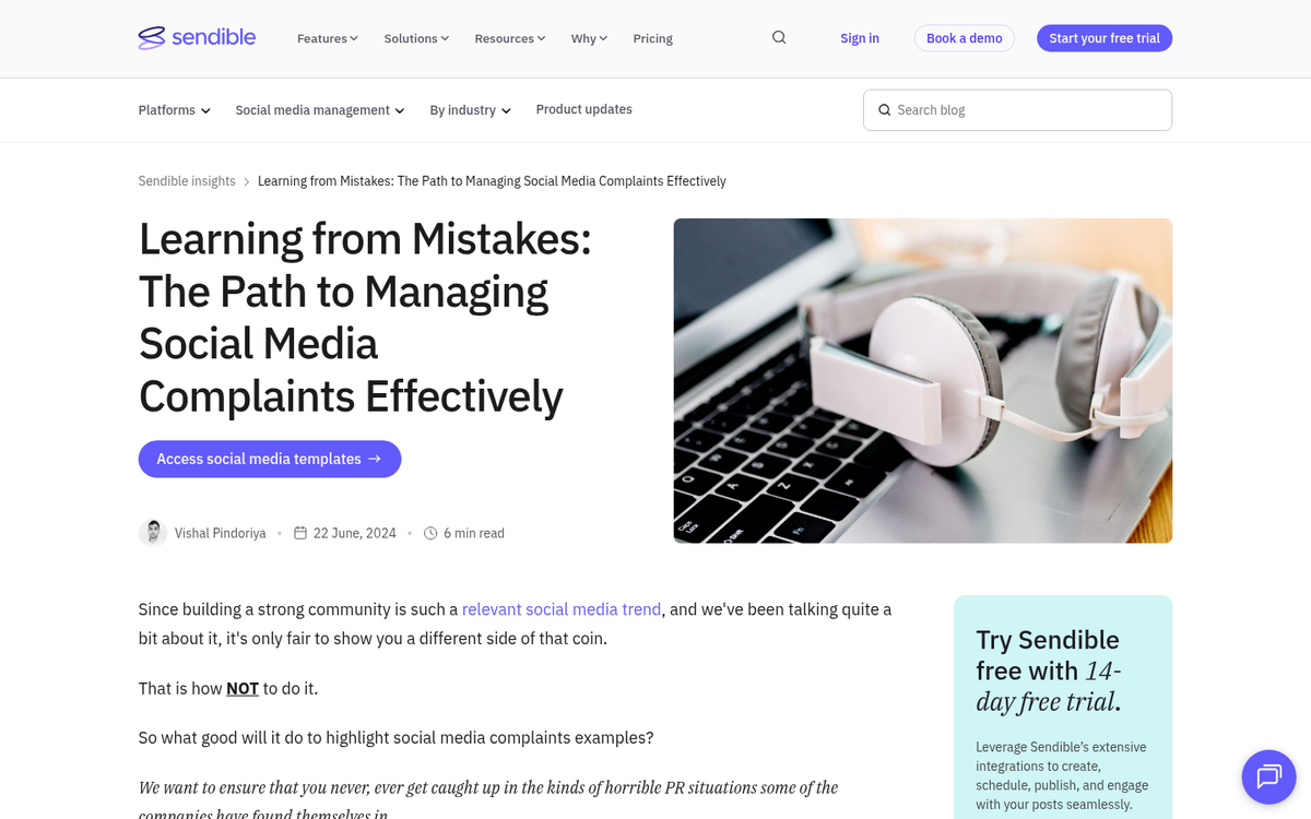 Person searching for contact information online