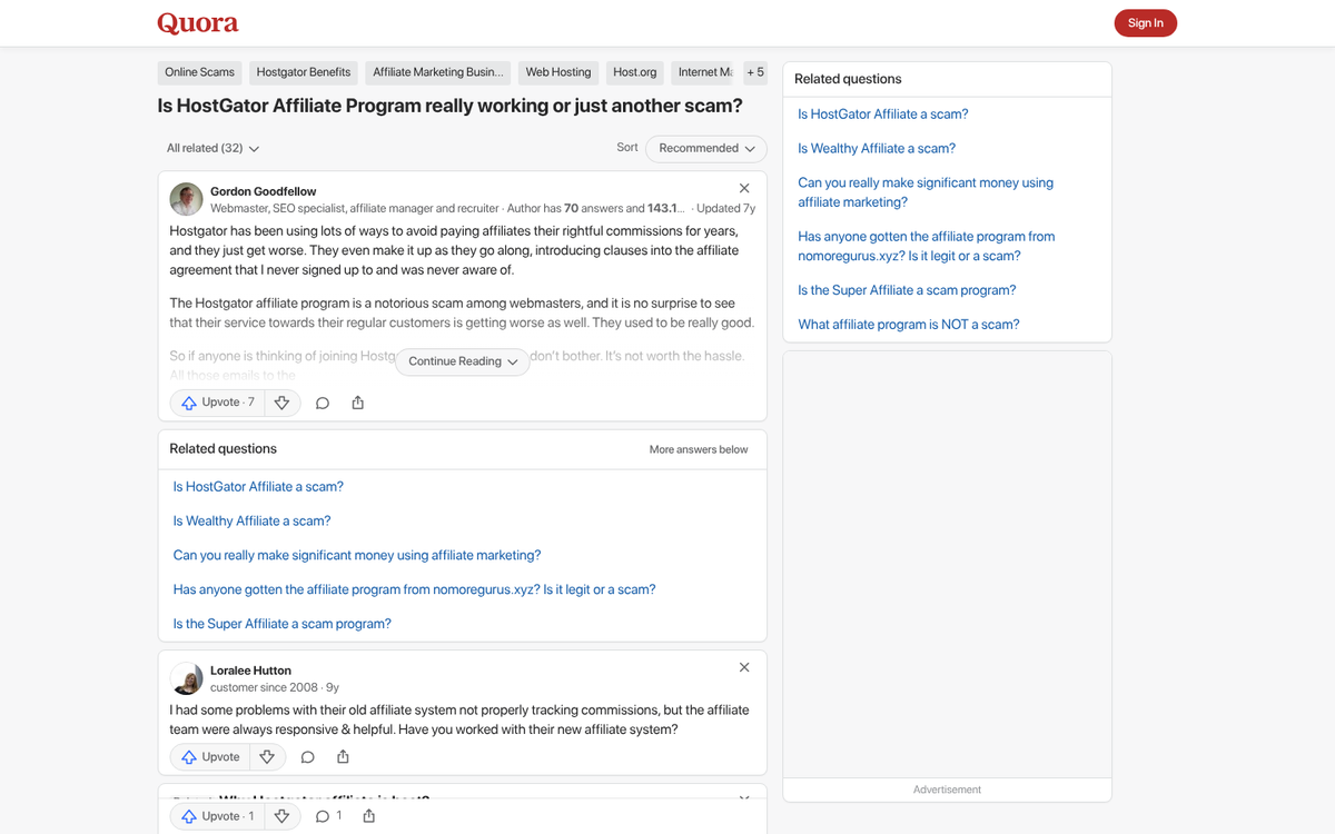 Hostgator affiliate dashboard earnings tracking page