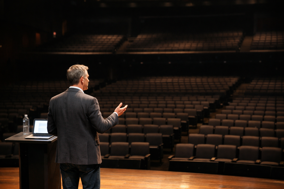 Lonely website with no visitors or engagement