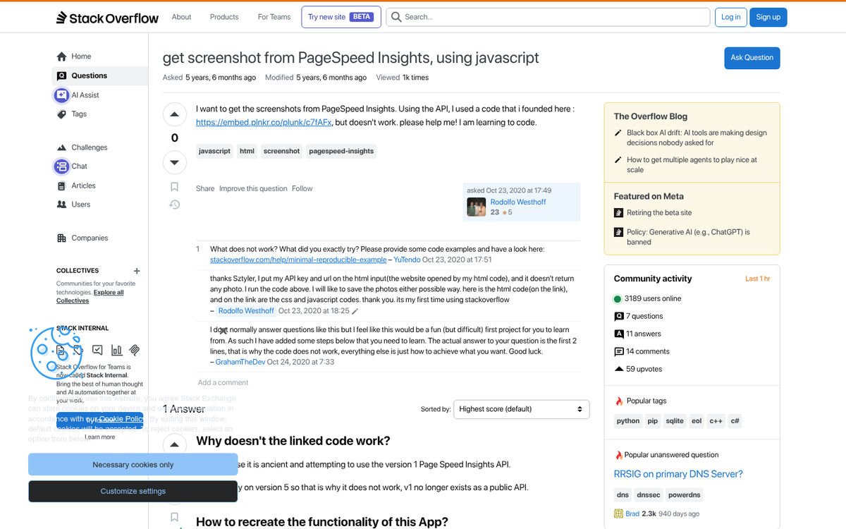 Slow mobile website loading on screen