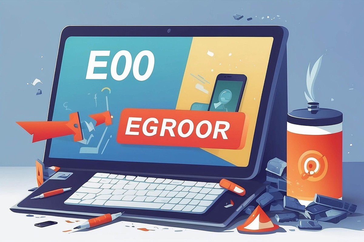 Neglected website with cobwebs and dust