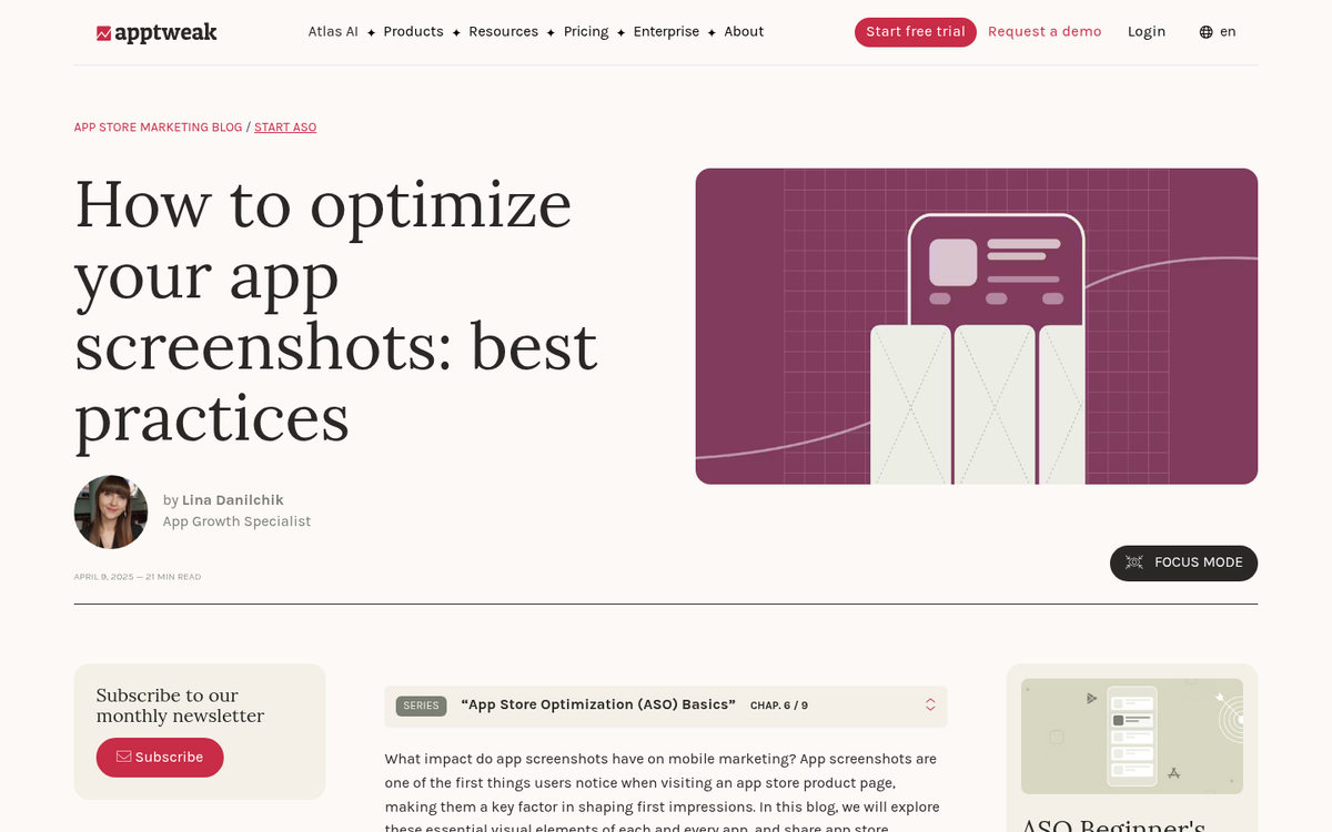App store screenshots displayed on mobile devices