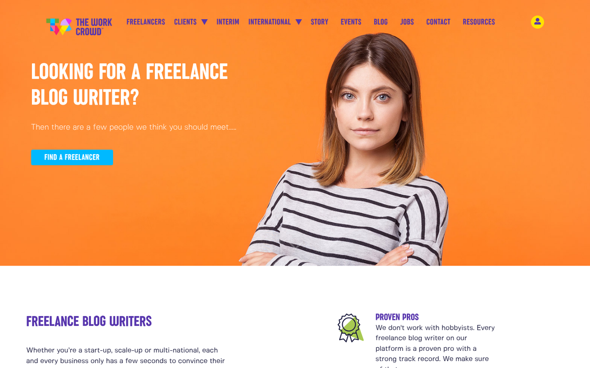 Writers submitting work through online platform