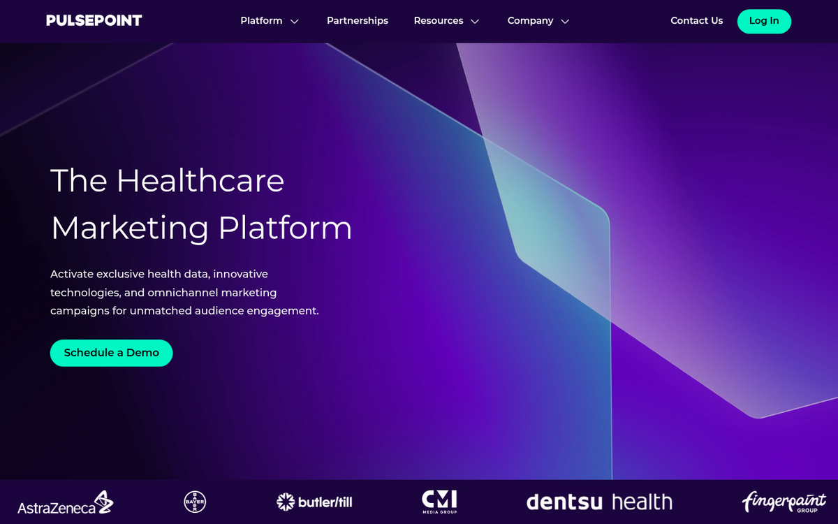 PulsePoint CPM ad network platform homepage