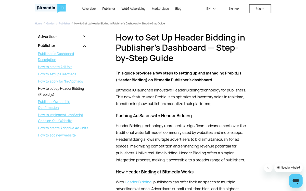 Summary chart of top CPM ad networks