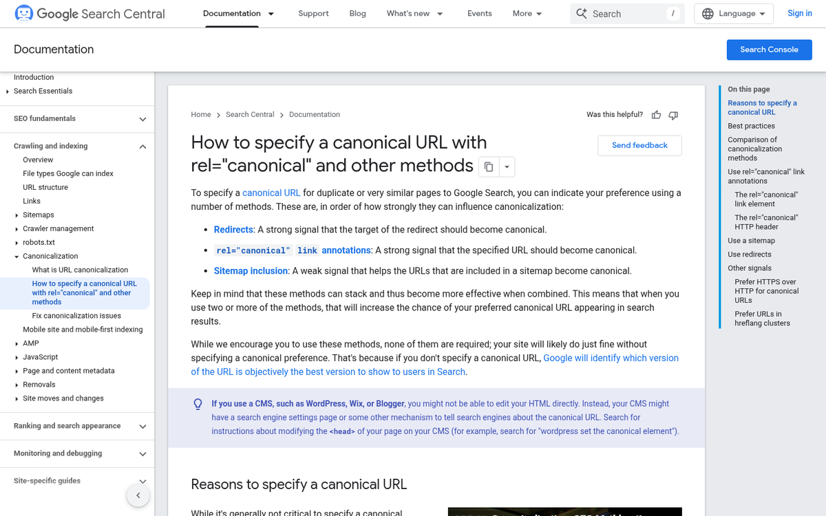 Duplicate content flagged on two webpages
