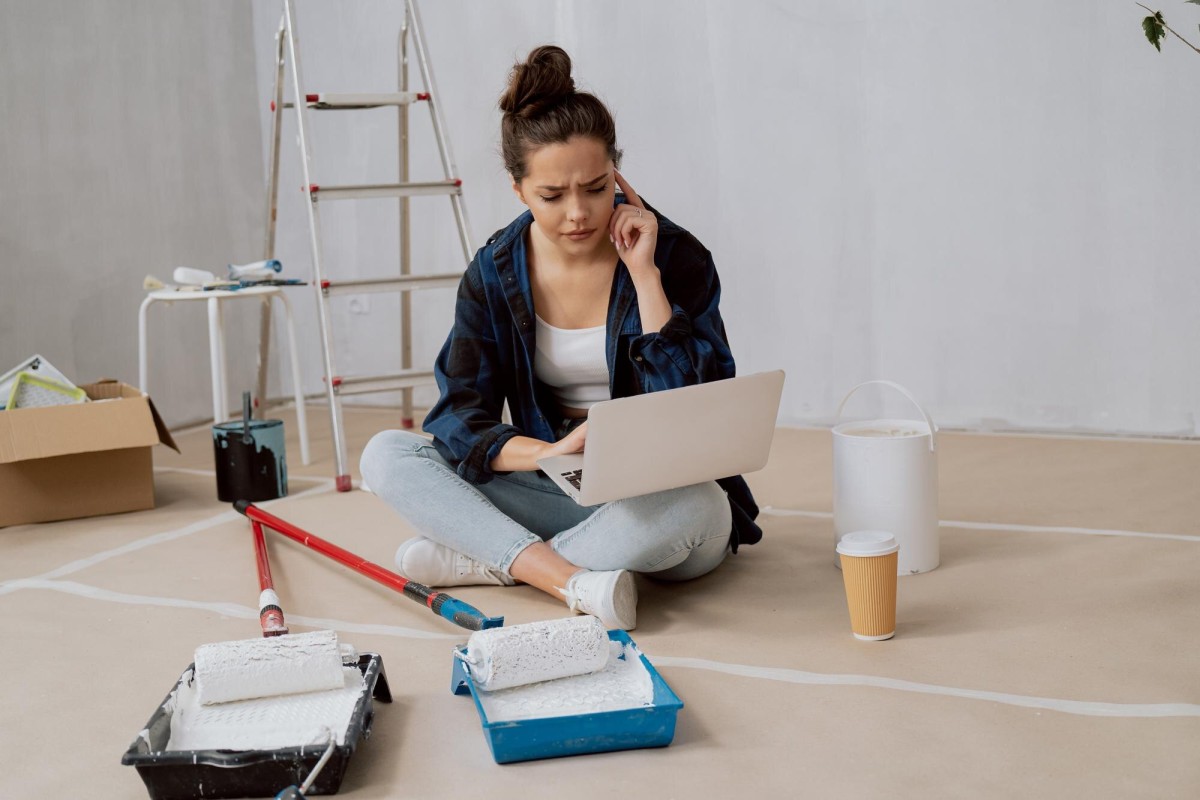 Person updating old blog post content