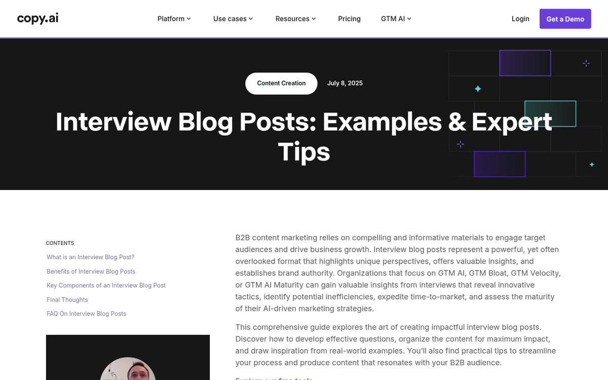 Two professionals conducting a recorded interview