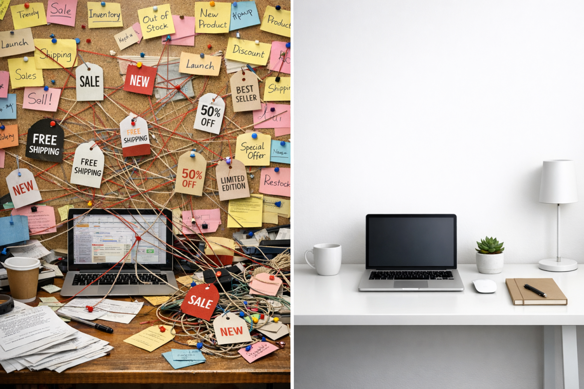 Webpage cluttered with excessive affiliate links