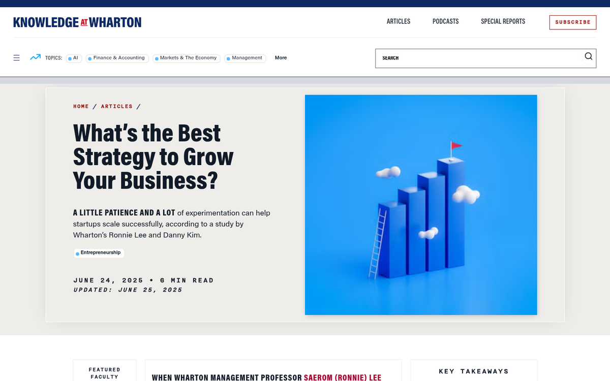 Website growth tips displayed on screen
