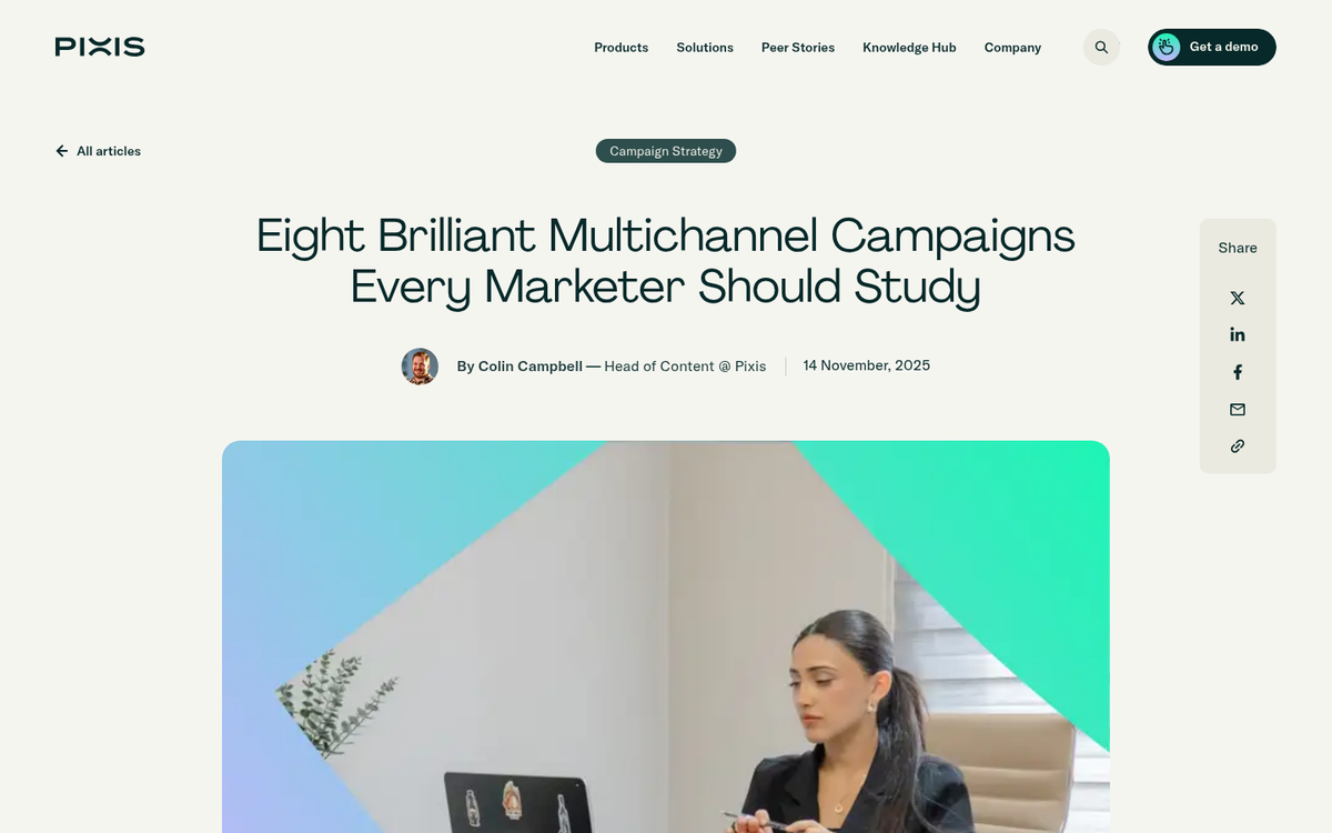 Website launch announcement email campaign example