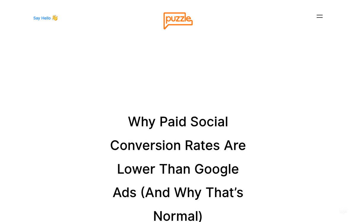 Web traffic sources breakdown chart diagram