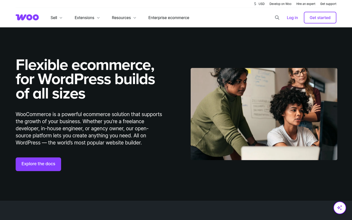 WooCommerce plugin dashboard screenshot
