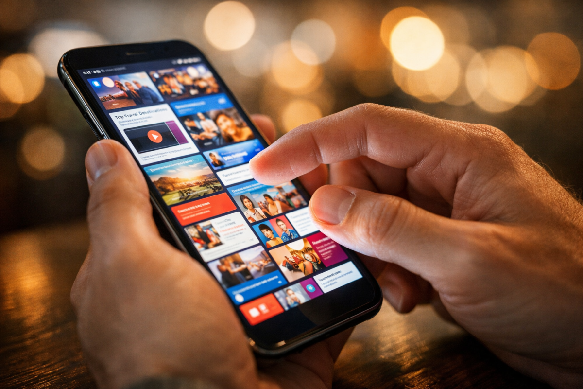 Social bookmarking icons and content discovery symbols